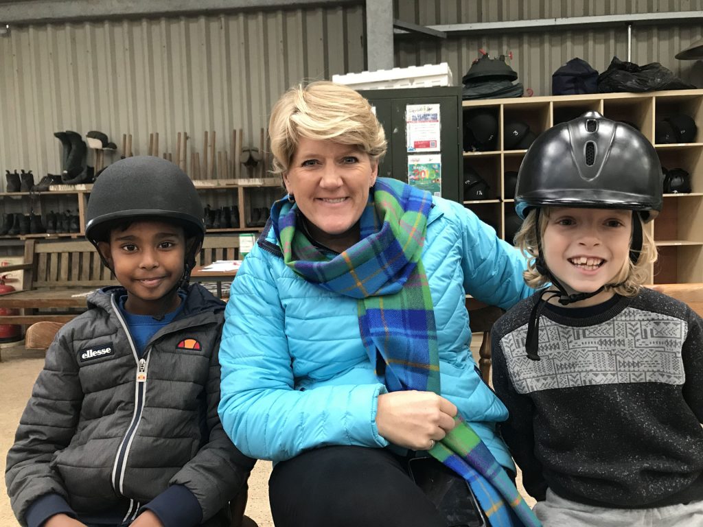 Clare Balding visit to South Bucks RDA