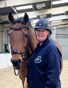 Sarah Healing with a horse