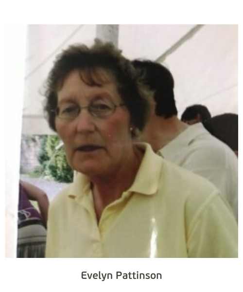 A photo of Evelyn Pattinson, she is wearing a light yellow polo shirt.