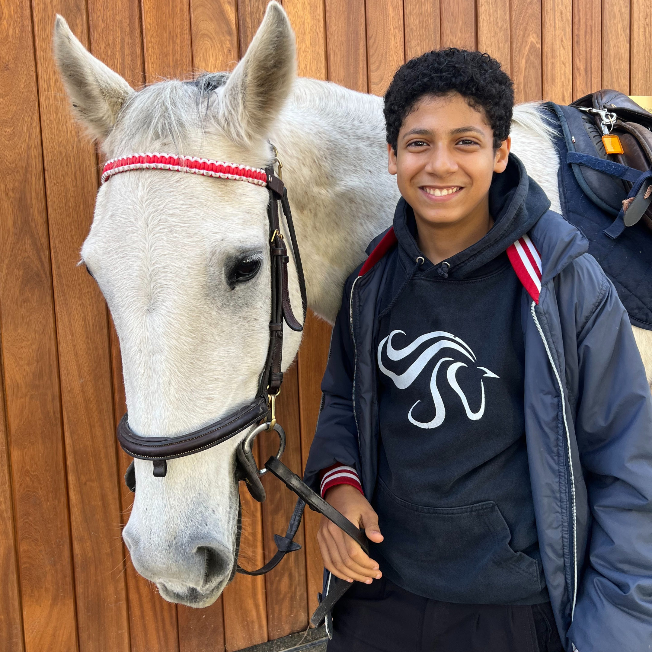 Mari Durward-Arkhurst with his horse