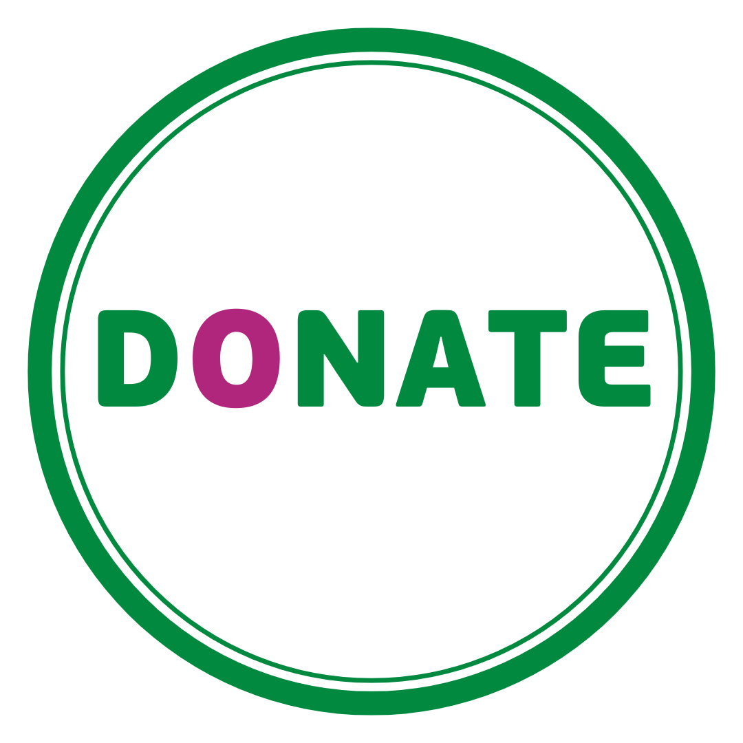 Donate icon in a circle