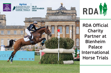 RDA Official Charity Partner at Blenheim Palace International Horse Trials