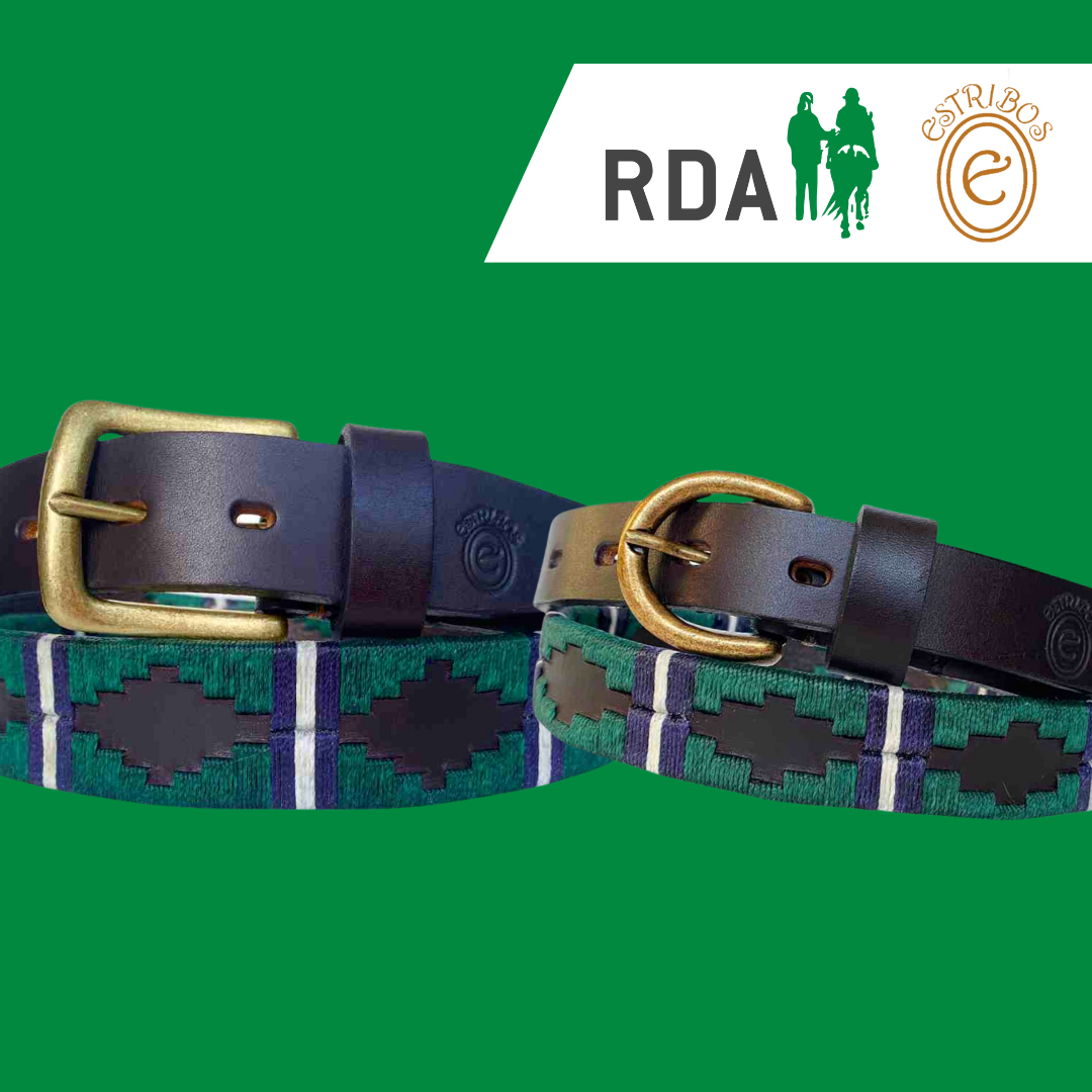 Estribos belts in RDA colours