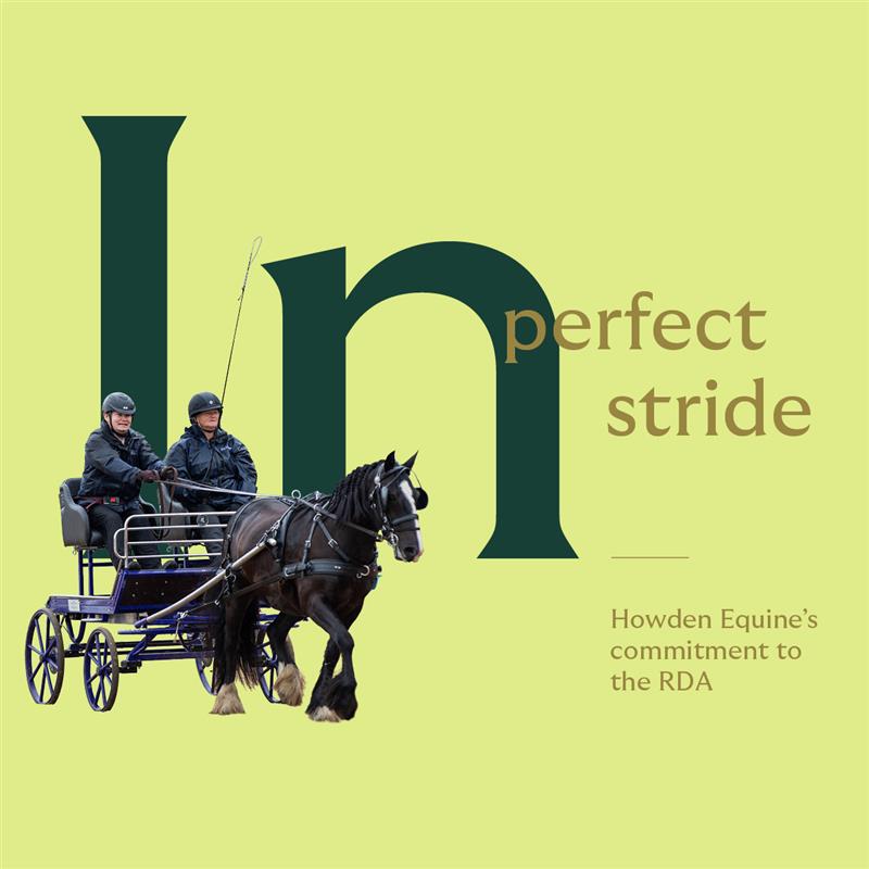 Howden Otium front cover In perfect stride with a photo of a horse and carriage