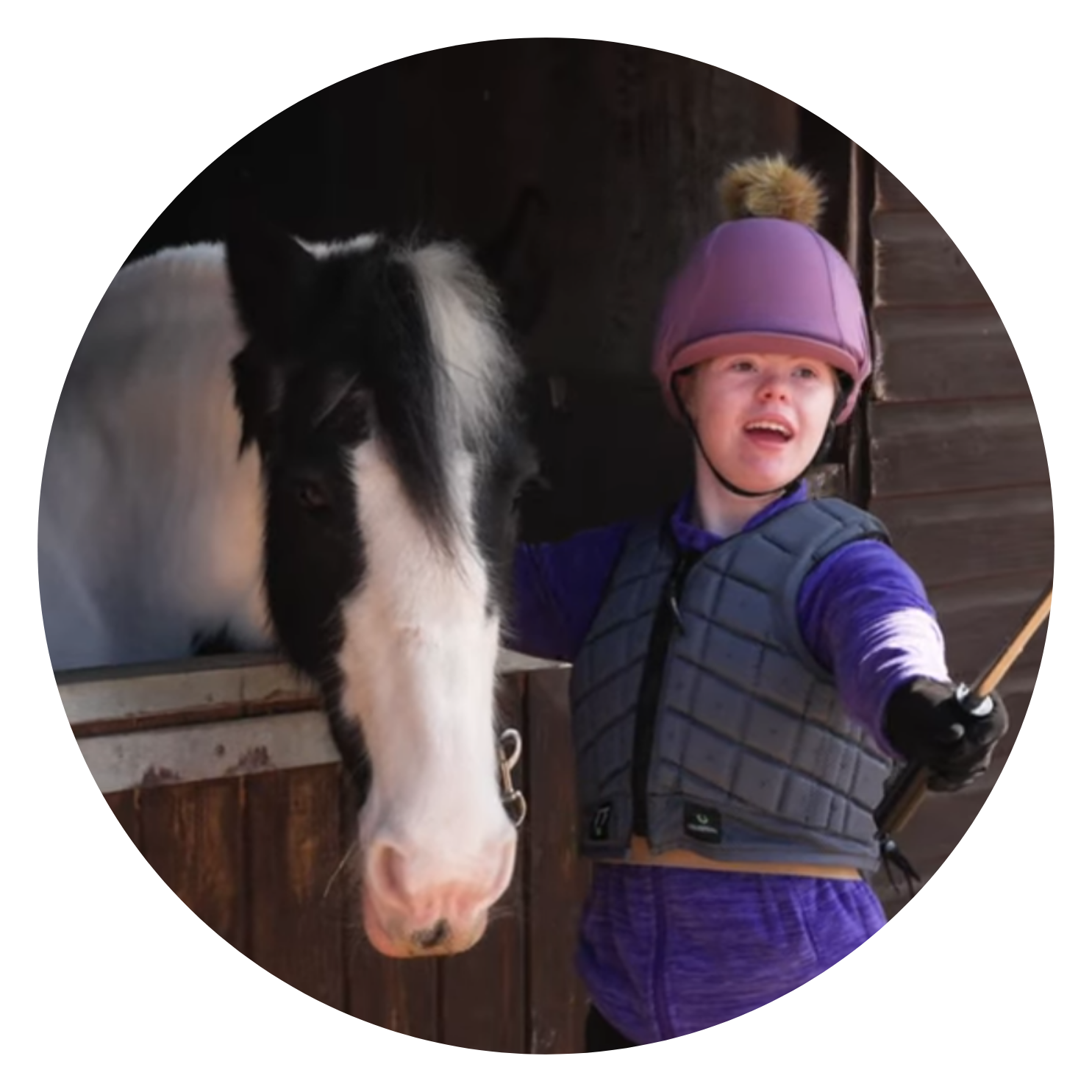 1 in 4 people - 2025-10-16T115246.615 Image of Maddy and pony Ocean
