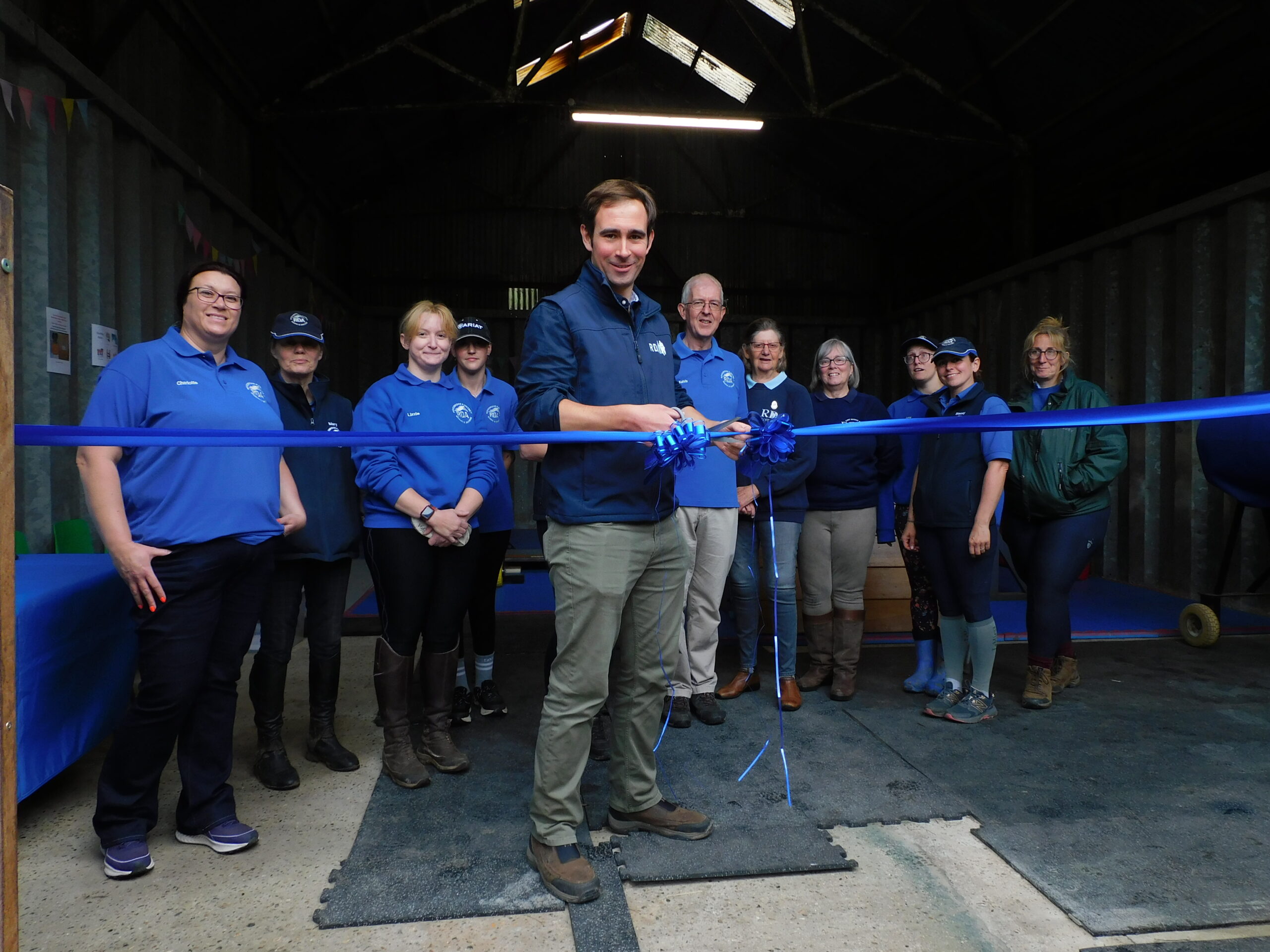 RDA Woodbridge vaulting barn opening 8.6.26
