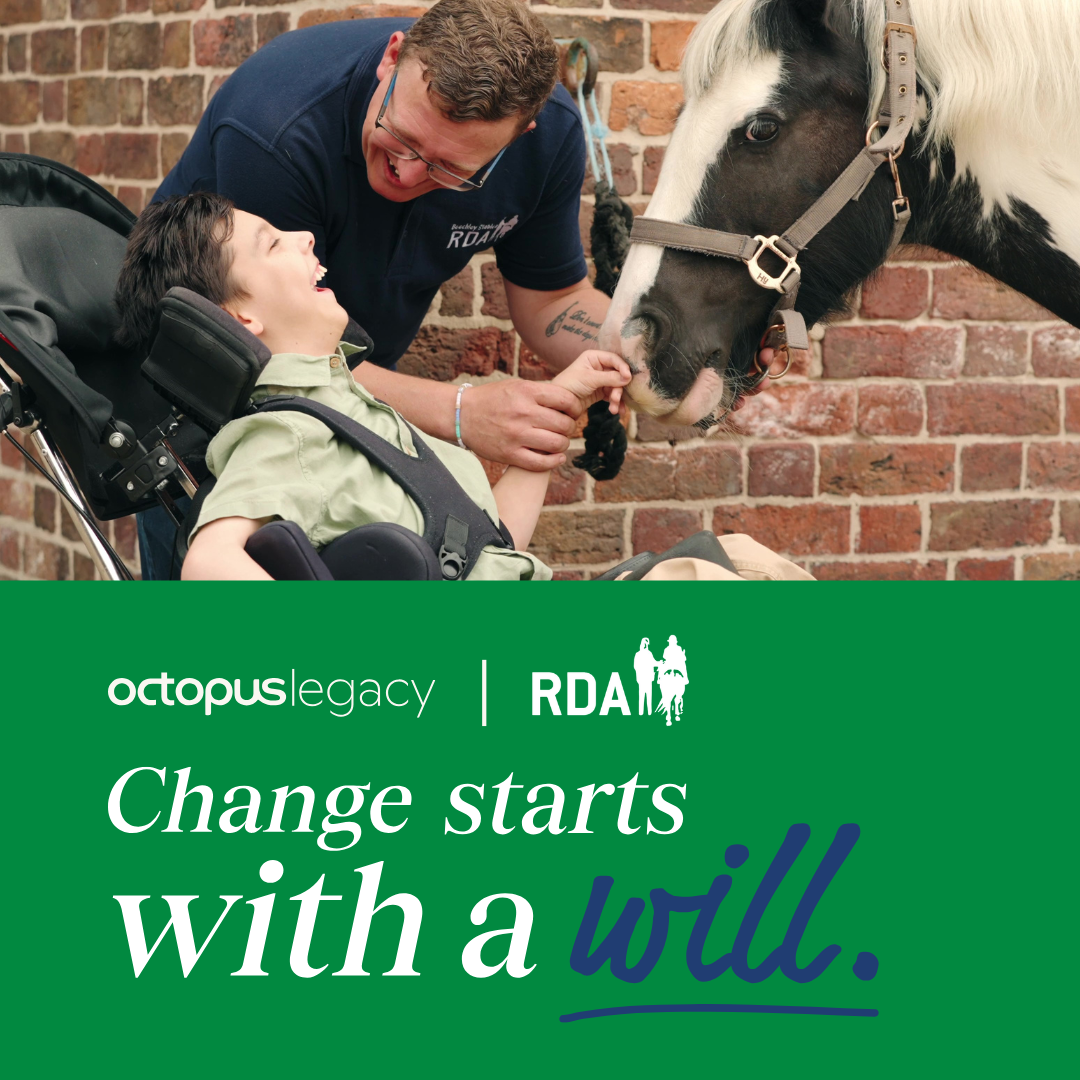 Untitled design Change starts with a Will with an image of a participant and volunteer
